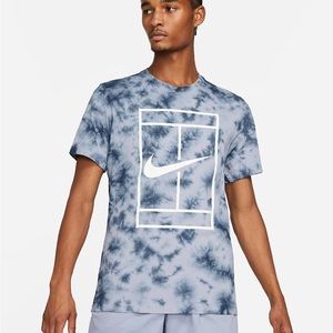 NWT Nike Court Heritage US Open Crew Men's Tennis Tee Shirt DD2238-100 Size L